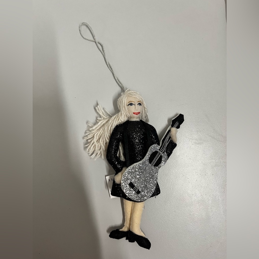 Taylor Swift Wool Ornament Handmade Felt Decor NWT